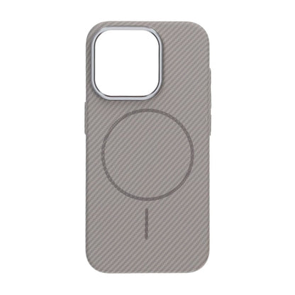 iPhone 15 Pro Mobilskal Carbonmönstrad - Grå image 4