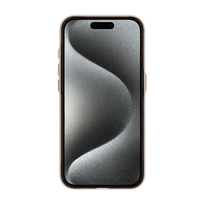 iPhone 15 Pro Mobilskal Carbonmönstrad - Guld image 2
