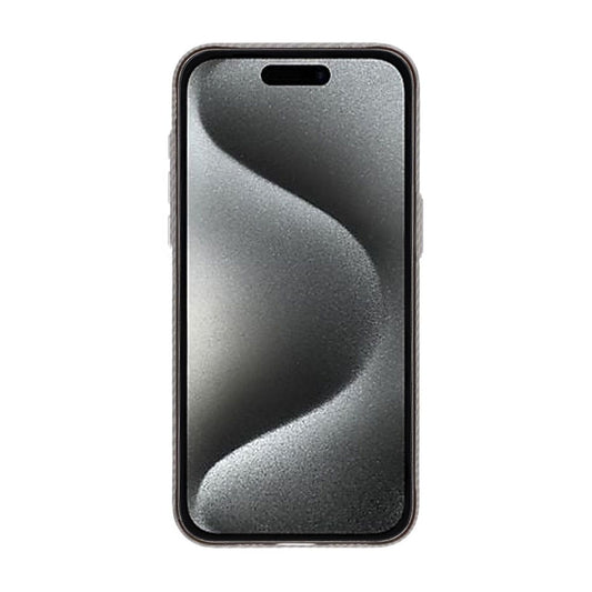 iPhone 15 Pro Max Mobilskal Carbonmönstrad - Grå image 2