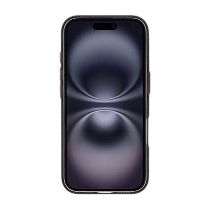 iPhone 16 Mobilskal Carbonmönstrad - Svart image 2