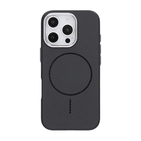 iPhone 16 Pro Mobilskal Carbonmönstrad - Svart image 3