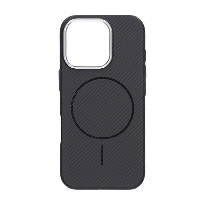 iPhone 16 Pro Mobilskal Carbonmönstrad - Svart image 4