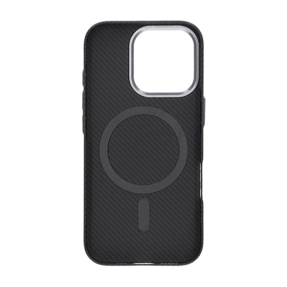 iPhone 16 Pro Mobilskal Carbonmönstrad - Svart image 5
