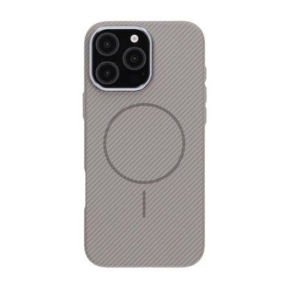 iPhone 16 Pro Max Mobilskal Carbonmönstrad - Grå image 3