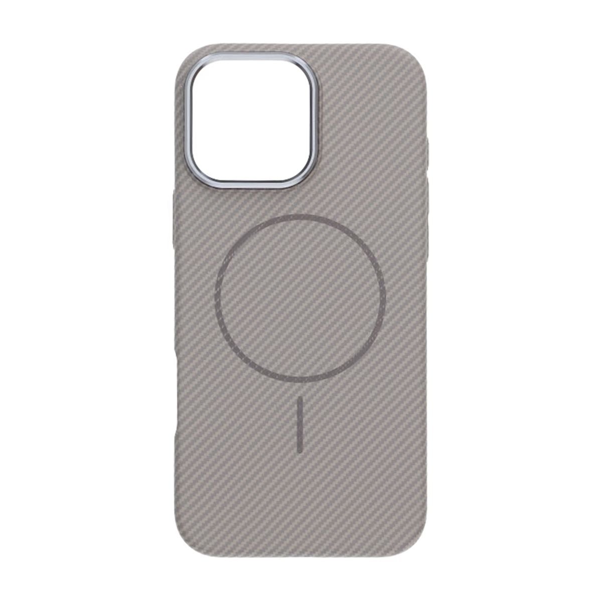 iPhone 16 Pro Max Mobilskal Carbonmönstrad - Grå image 4