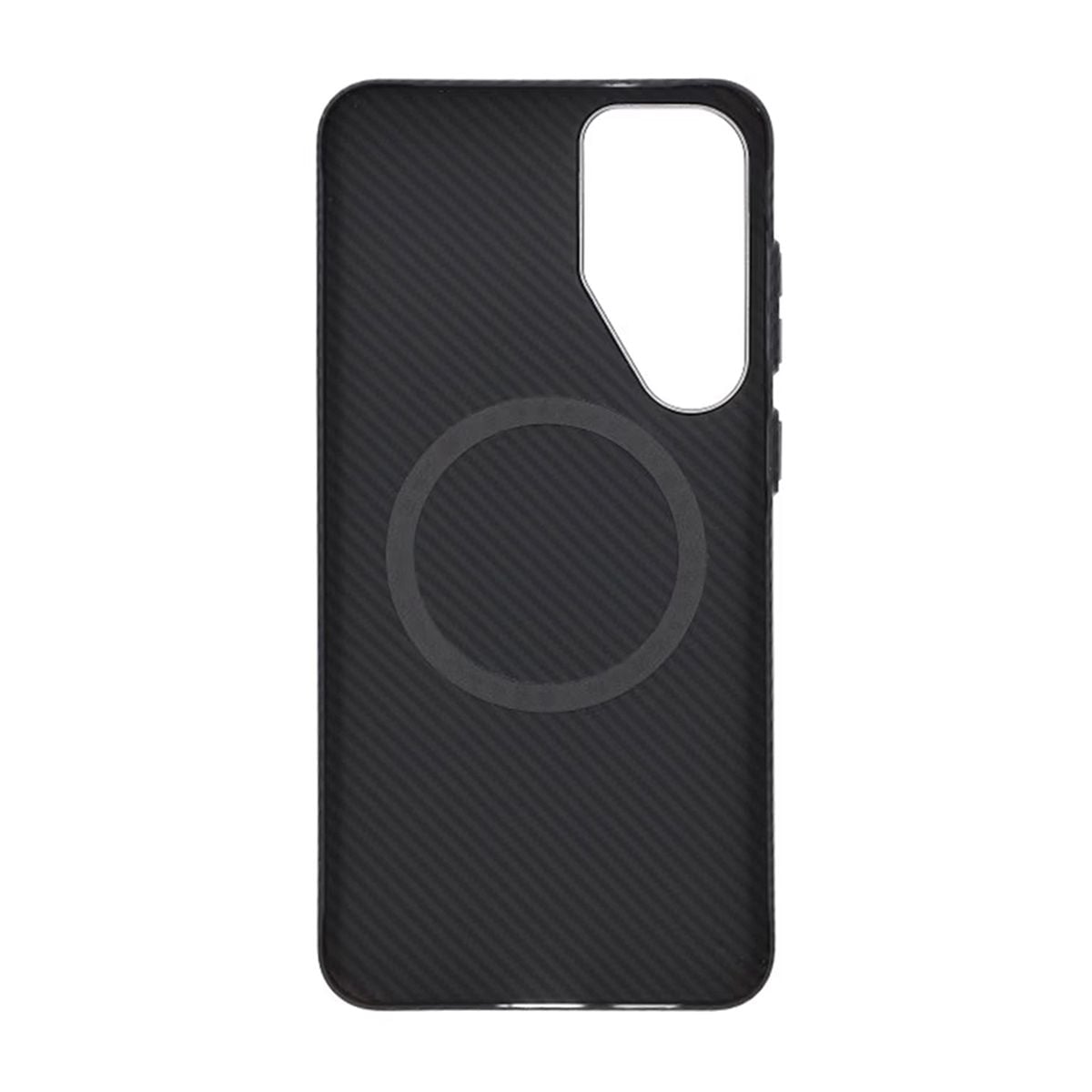 Samsung Galaxy S25 Plus Mobilskal Carbonmönstrad - Svart image 3