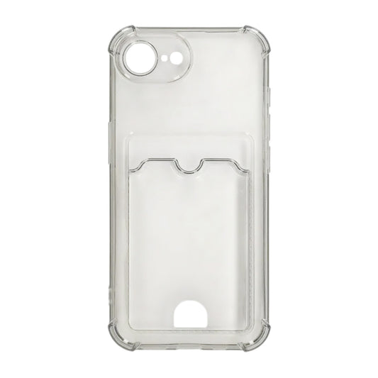 iPhone 16e Mobilskal Stöttåligt med Korthållare - Svart image 2