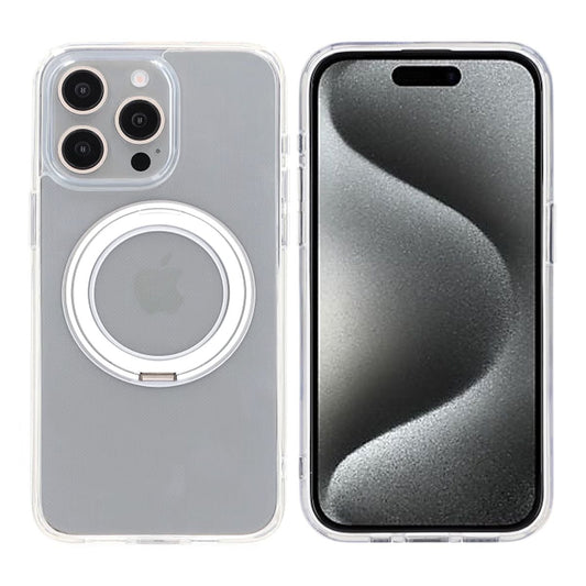 iPhone 15 Pro Max Mobilskal med Magsafe Stativ - Transparent image 1