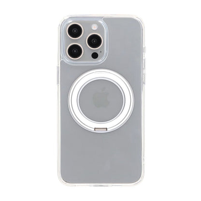 iPhone 15 Pro Max Mobilskal med Magsafe Stativ - Transparent image 3