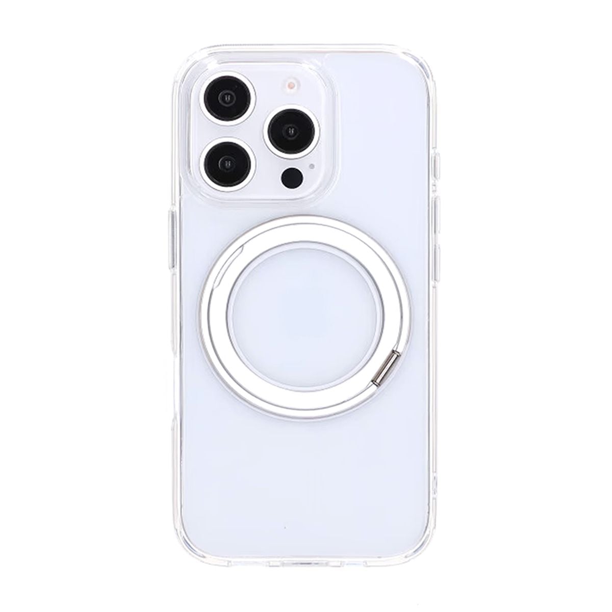 iPhone 16 Pro Mobilskal med Magsafe Stativ - Transparent image 3