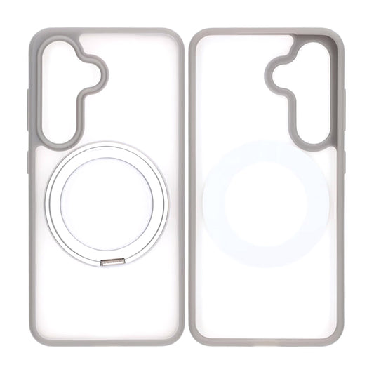 Samsung Galaxy S25 Mobilskal med Magsafe Stativ - Grå image 1