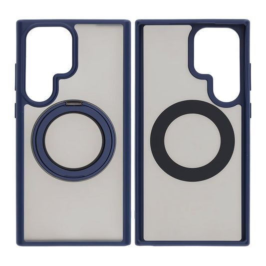 Samsung Galaxy S25 Ultra Mobilskal med Magsafe Stativ - Blå image 1