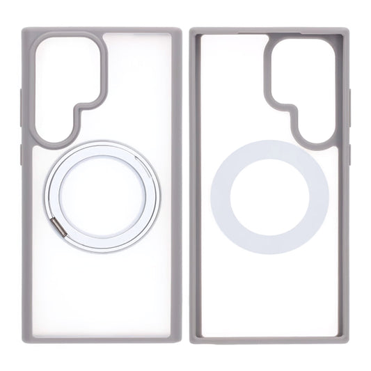 Samsung Galaxy S25 Ultra Mobilskal med Magsafe Stativ - Grå image 1