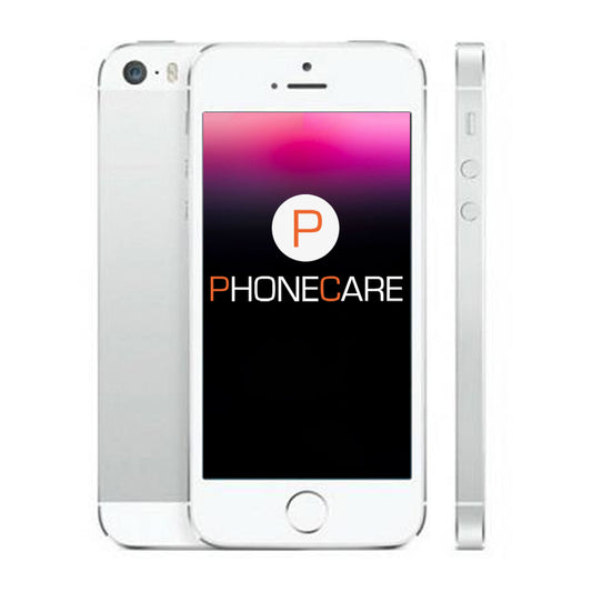 Iphone 5S 64GB Silver- Mycket bra skick (A) image 1