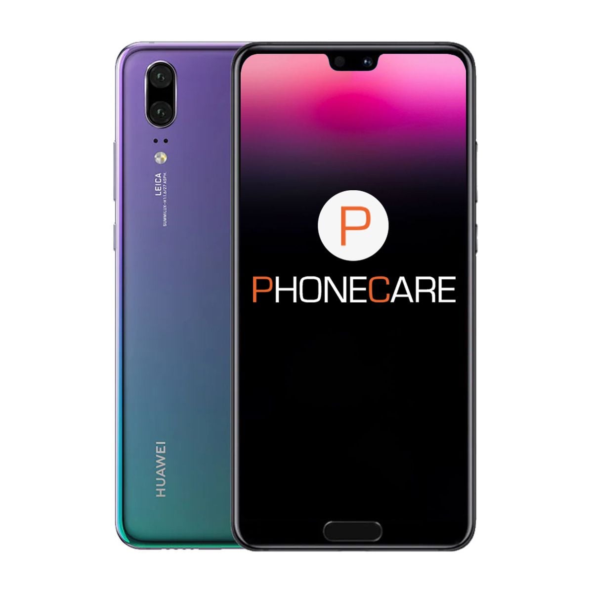 Huawei P20 C dual 64GB Purple- Använt skick (C) image 1