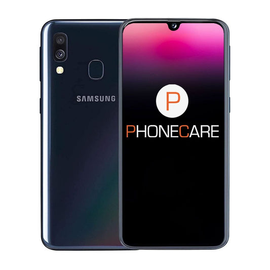 Begagnad Samsung Galaxy A40 (2019) Dual 64GB Svart - Bra skick (B) image 1