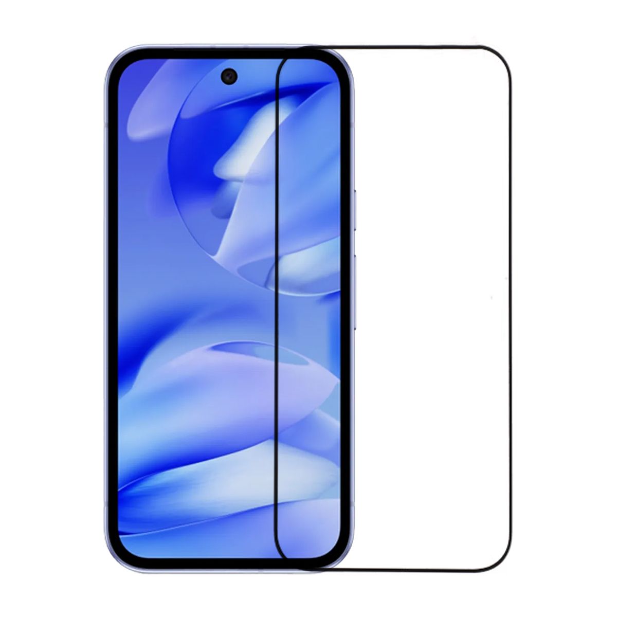 Skärmskydd Google Pixel 9A Heltäckande Svart - miljö image 1