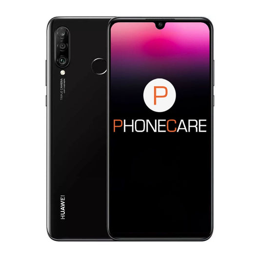 Begagnad Huawei p30 lite 128GB Black - Bra skick (B) image 1