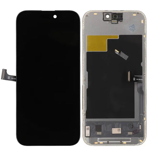 iPhone 15 Pro Soft OLED Display High Quality Black (DD brand) image 1