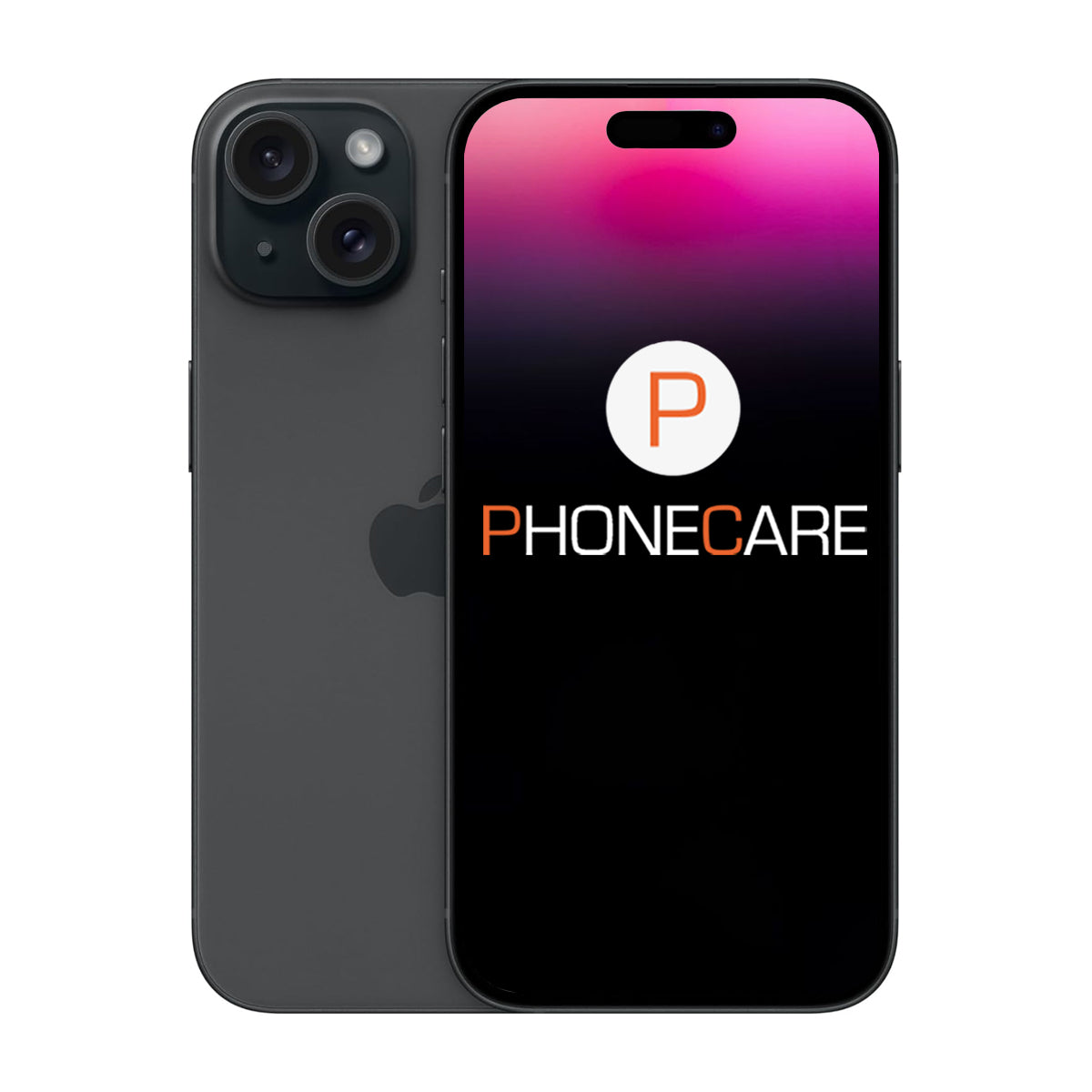 Begagnad iPhone 15 128GB Svart - Använt skick image 1