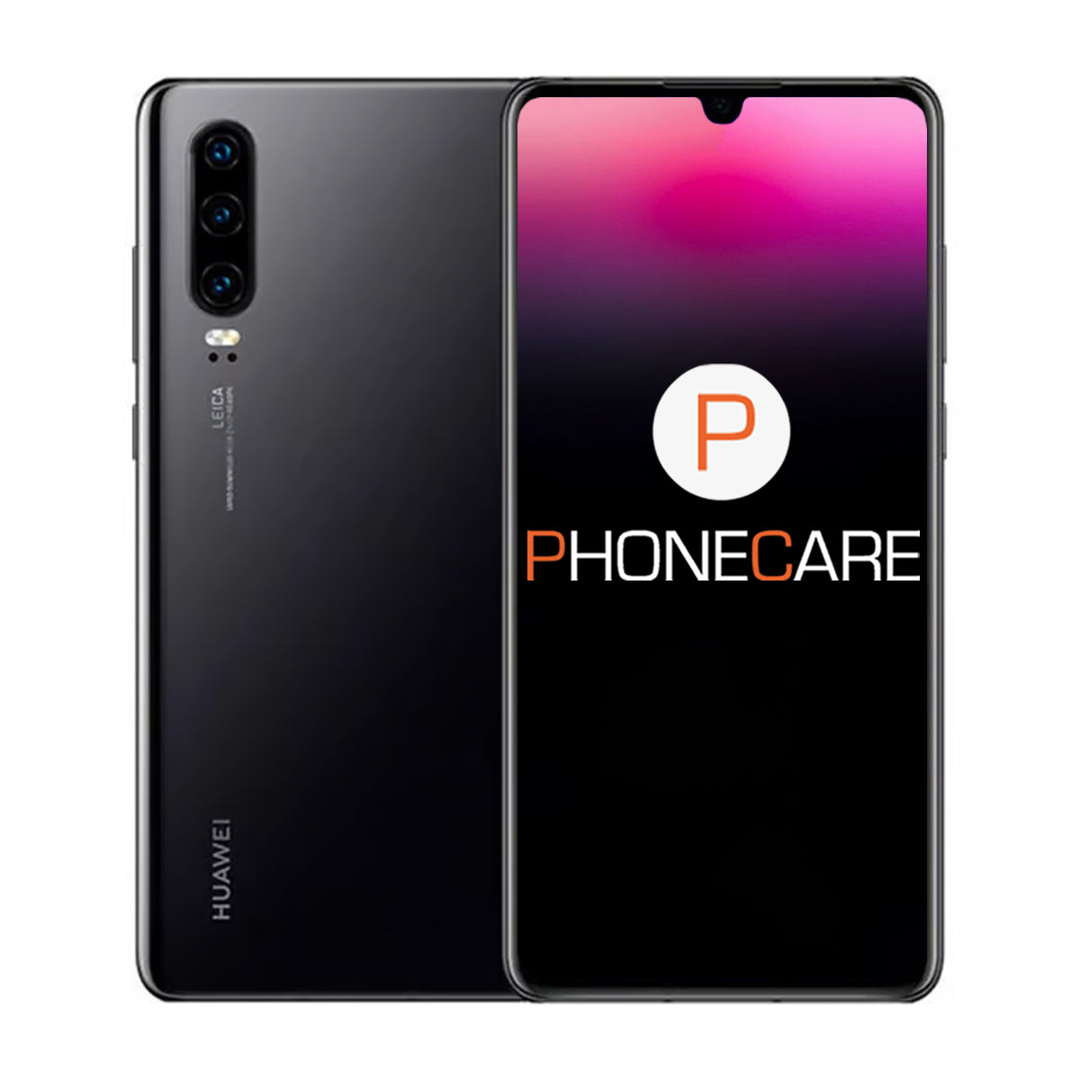 Begagnad Huawei P30 128GB Grå - Använt skick (C) image 1