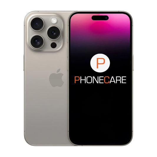 Begagnad iPhone 15 Pro Max 256GB Natural Titanium - Mycket bra skick (A) image 1