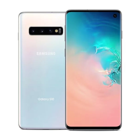 Begagnad Samsung Galaxy S10 128GB Prism White - Mycket bra skick image 1