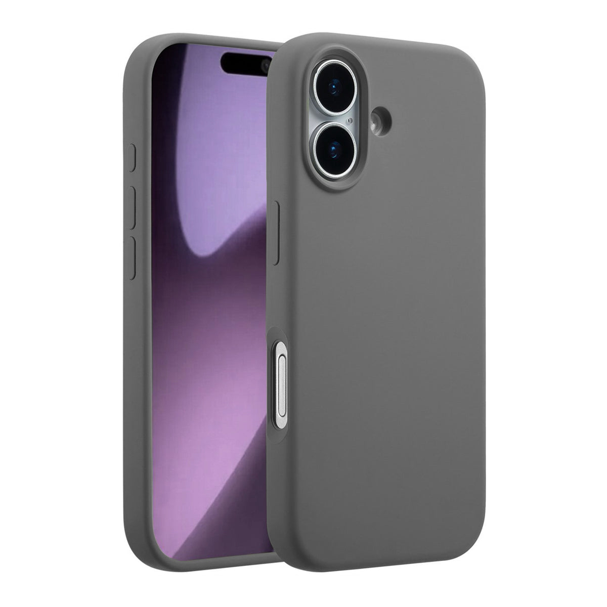 Rvelon Mobilskal Silikon MagSafe för iPhone 17 - Grå image 1