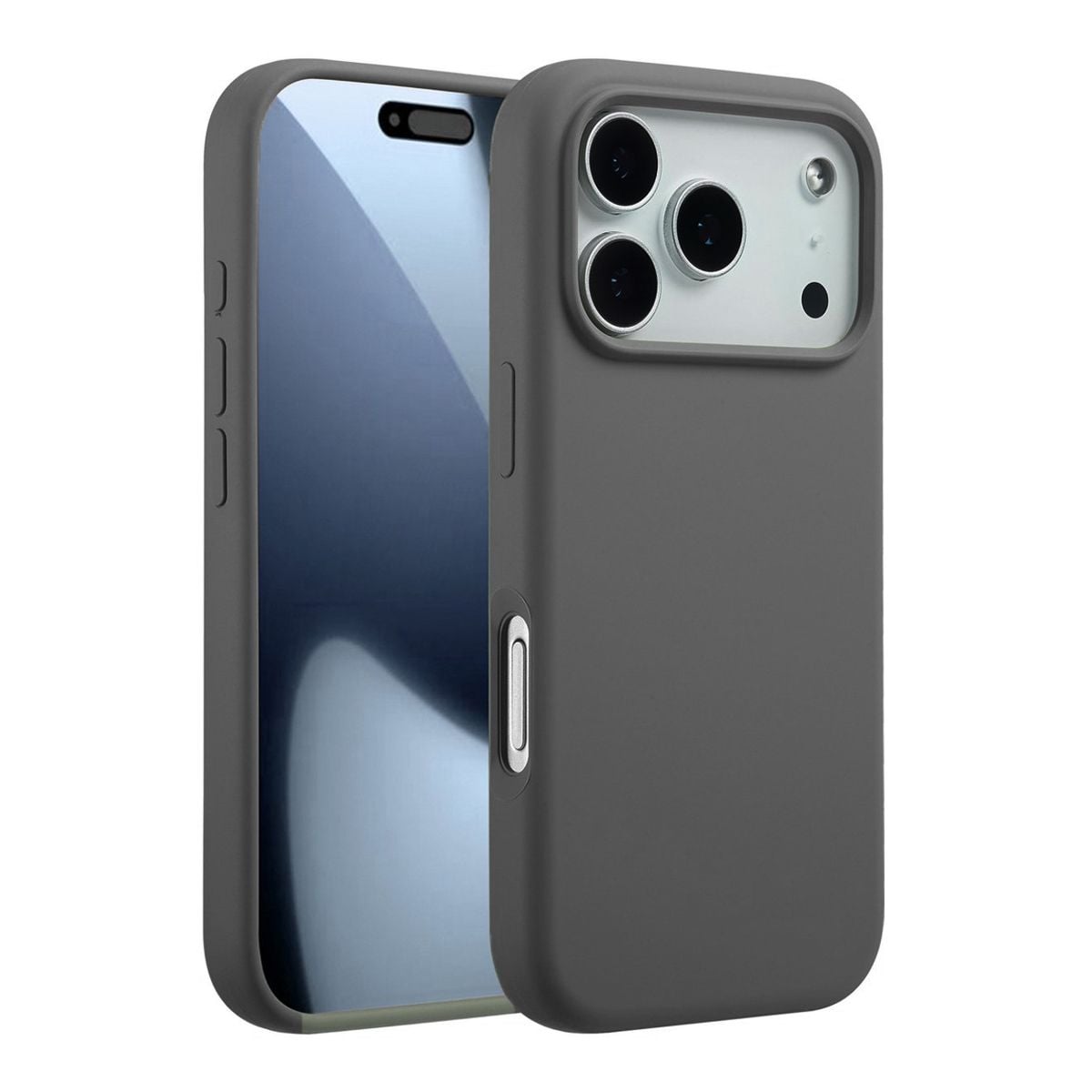 Rvelon Mobilskal Silikon MagSafe för iPhone 17 Pro - Grå image 1