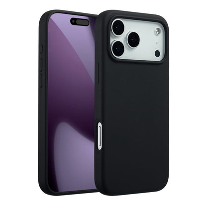 Rvelon Mobilskal Silikon MagSafe för iPhone 17 Pro Max - Svart image 1