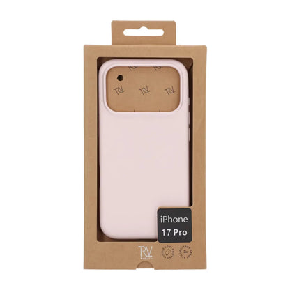 Rvelon Mobilskal Silikon MagSafe för iPhone 17 Pro - Ljusrosa image 4