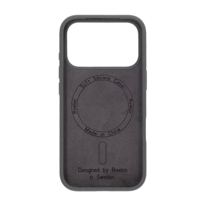 Rvelon Mobilskal Silikon MagSafe för iPhone 17 Pro Max - Grå image 3