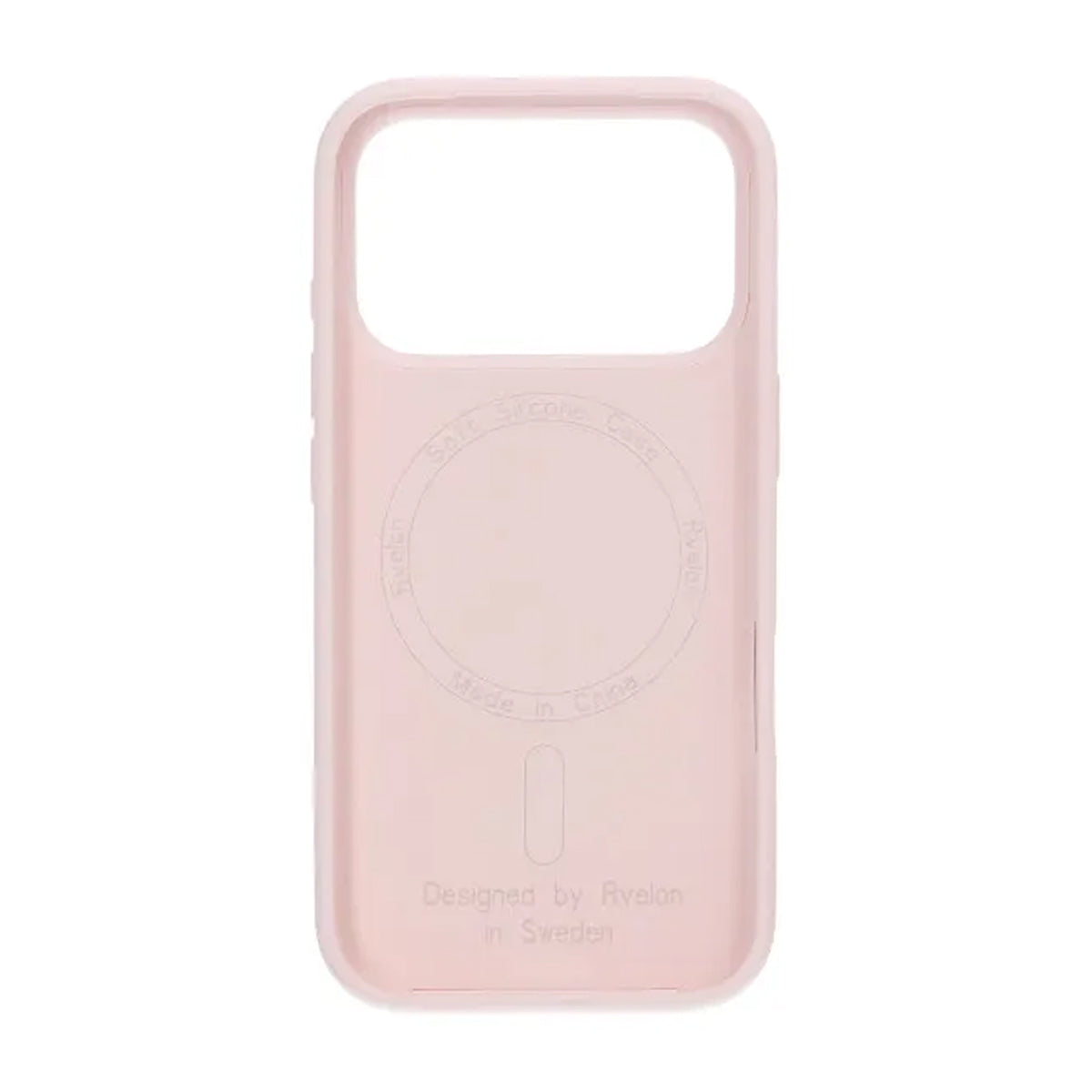 Rvelon Mobilskal Silikon MagSafe för iPhone 17 Pro Max - Ljusrosa image 3