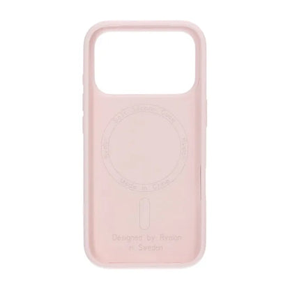 Rvelon Mobilskal Silikon MagSafe för iPhone 17 Pro Max - Ljusrosa image 3