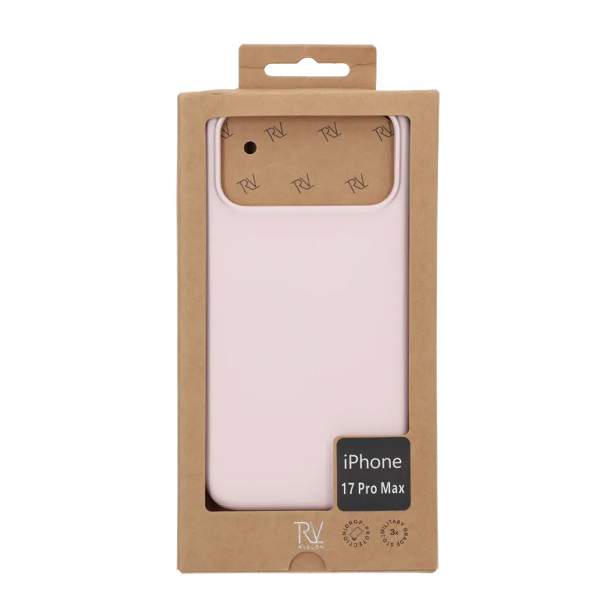 Rvelon Mobilskal Silikon MagSafe för iPhone 17 Pro Max - Ljusrosa image 4