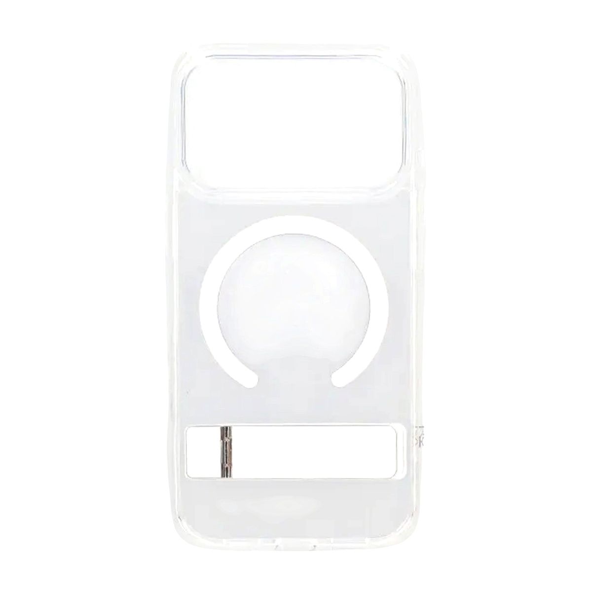 Rvelon Mobilskal med Stativ för iPhone 17 Pro Max - Transparent image 2