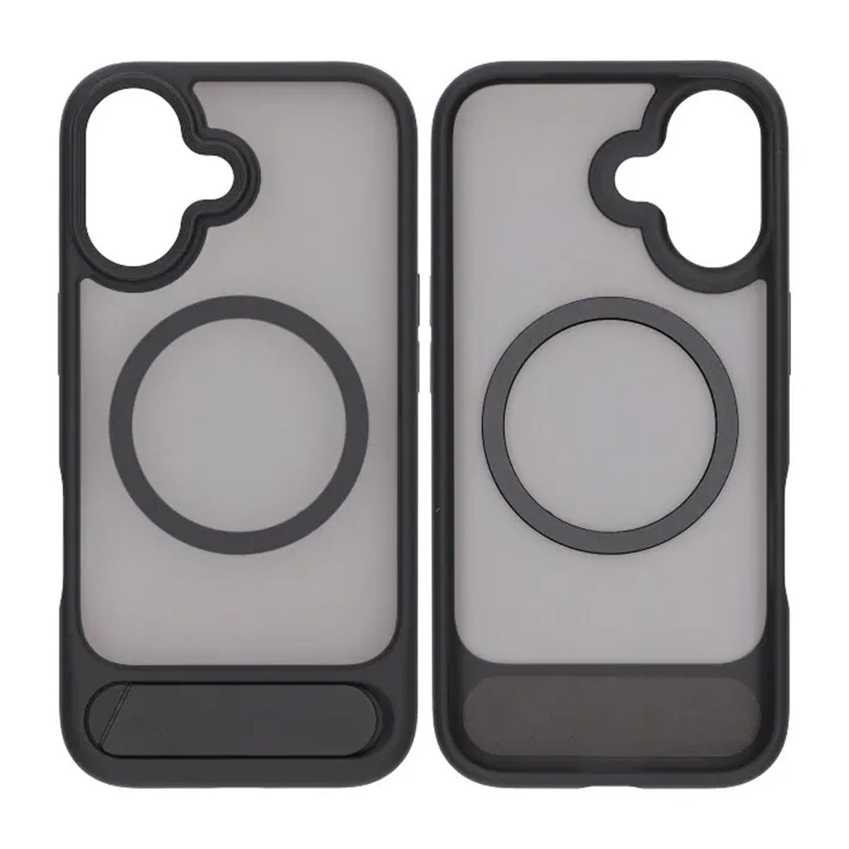 Rvelon Mobilskal med Stativ för iPhone 17 - Svart image 1