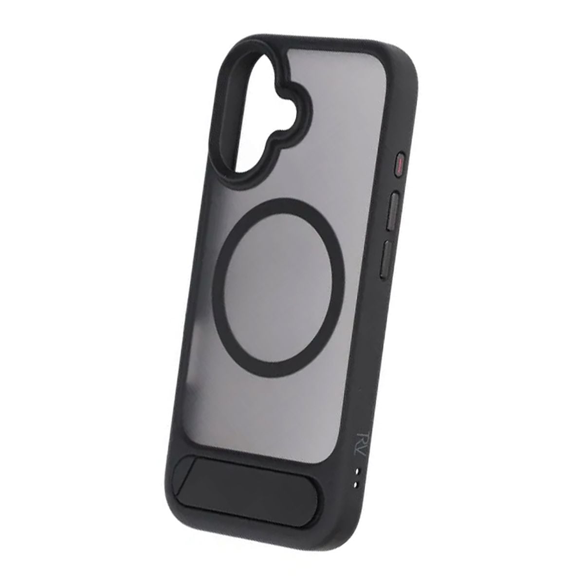 Rvelon Mobilskal med Stativ för iPhone 17 - Svart image 4