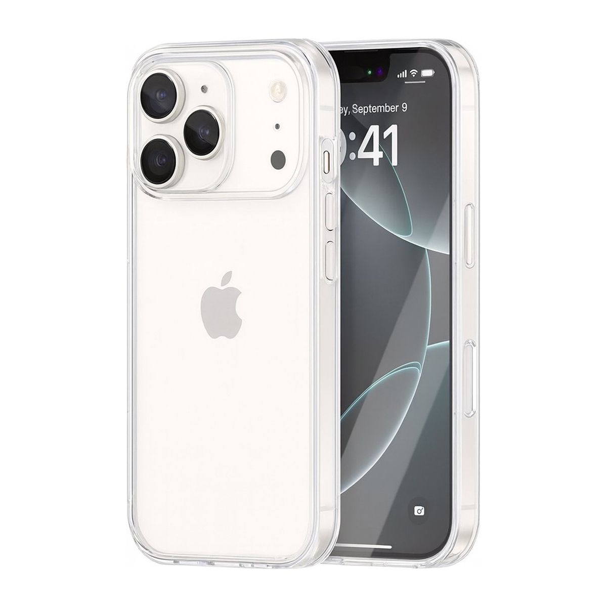 Rvelon Mobilskal Stöttåligt för iPhone 17 Pro Max - Transparent image 1