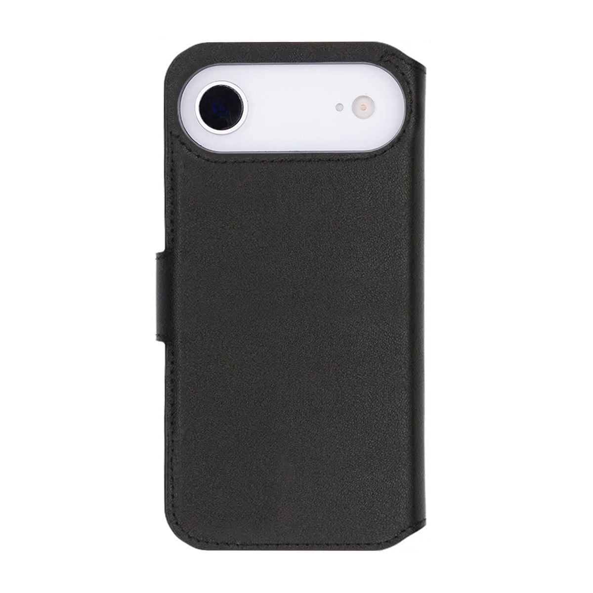 Rvelon Plånboksfodral Äkta Läder för iPhone Air - Svart image 3