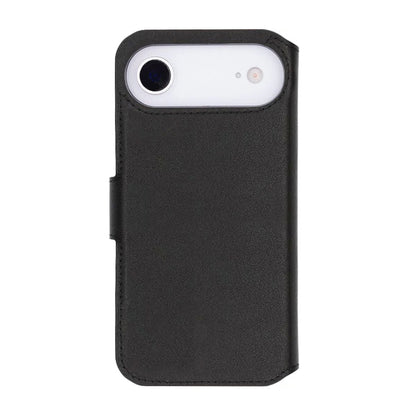 Rvelon Plånboksfodral Äkta Läder för iPhone Air - Svart image 3
