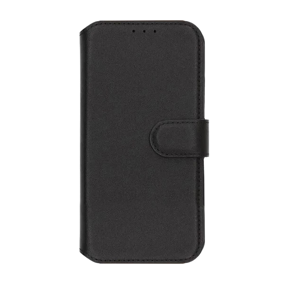 Rvelon Plånboksfodral Äkta Läder för iPhone Air - Svart image 4