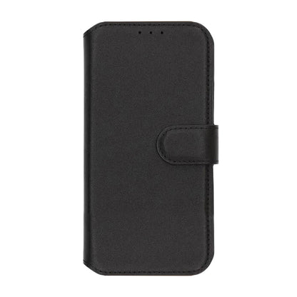 Rvelon Plånboksfodral Äkta Läder för iPhone 17 Pro Max - Svart image 4