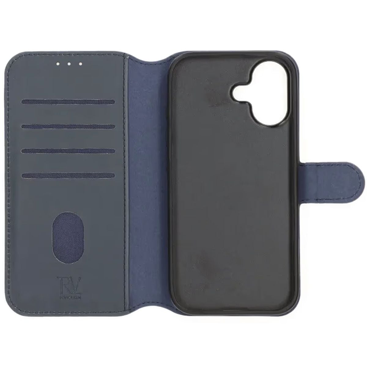 Rvelon Plånboksfodral Magnet för iPhone 17 - Blå image 2