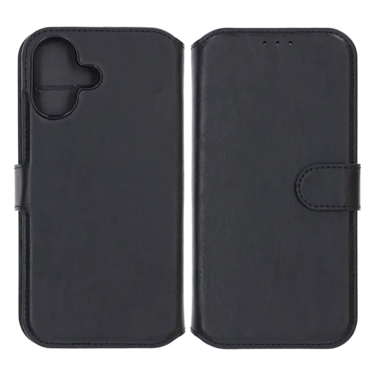 Rvelon Plånboksfodral Magnet för iPhone 17 - Svart image 1