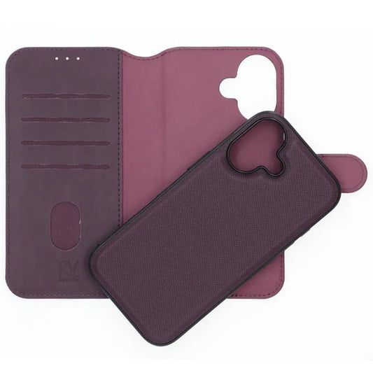Rvelon Plånboksfodral Magnet för iPhone 17 - Lila image 2