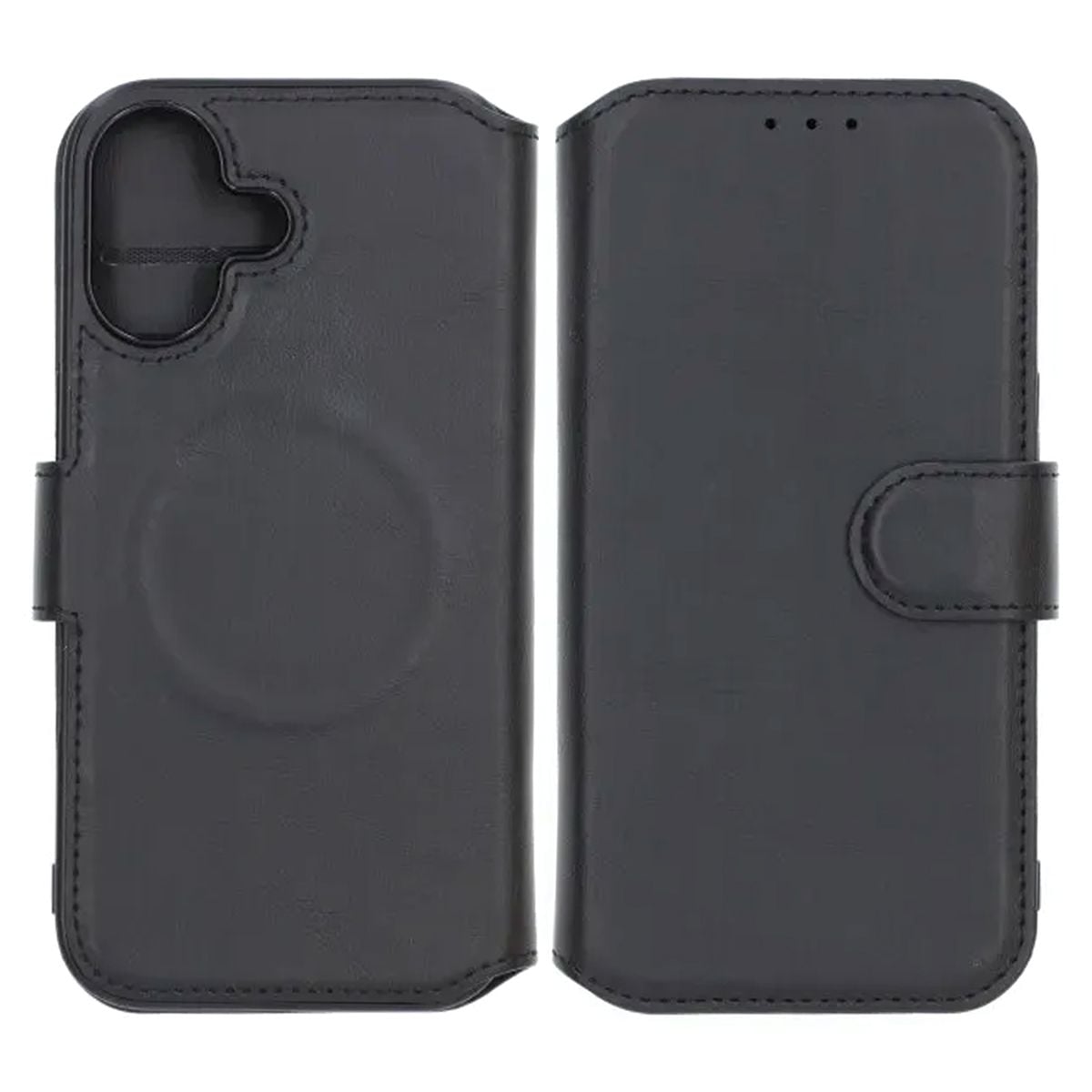 Rvelon Plånboksfodral för iPhone 17 - Svart image 1