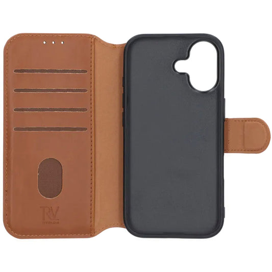 Rvelon Plånboksfodral för iPhone 17 - Brun image 2