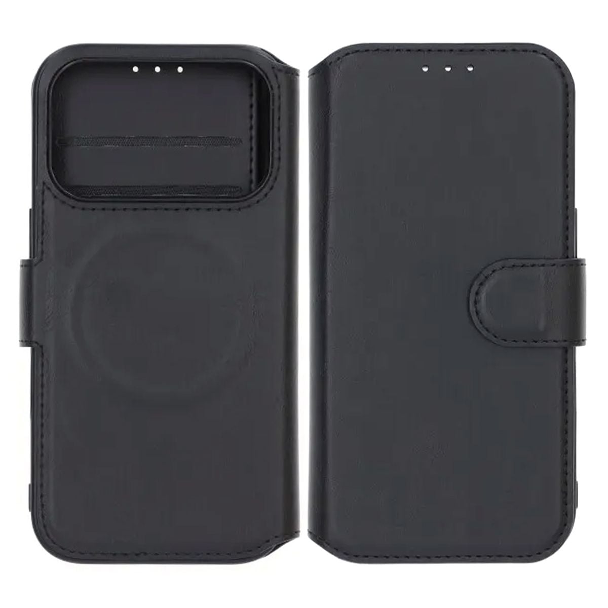 Rvelon Plånboksfodral för iPhone 17 Pro - Svart image 1