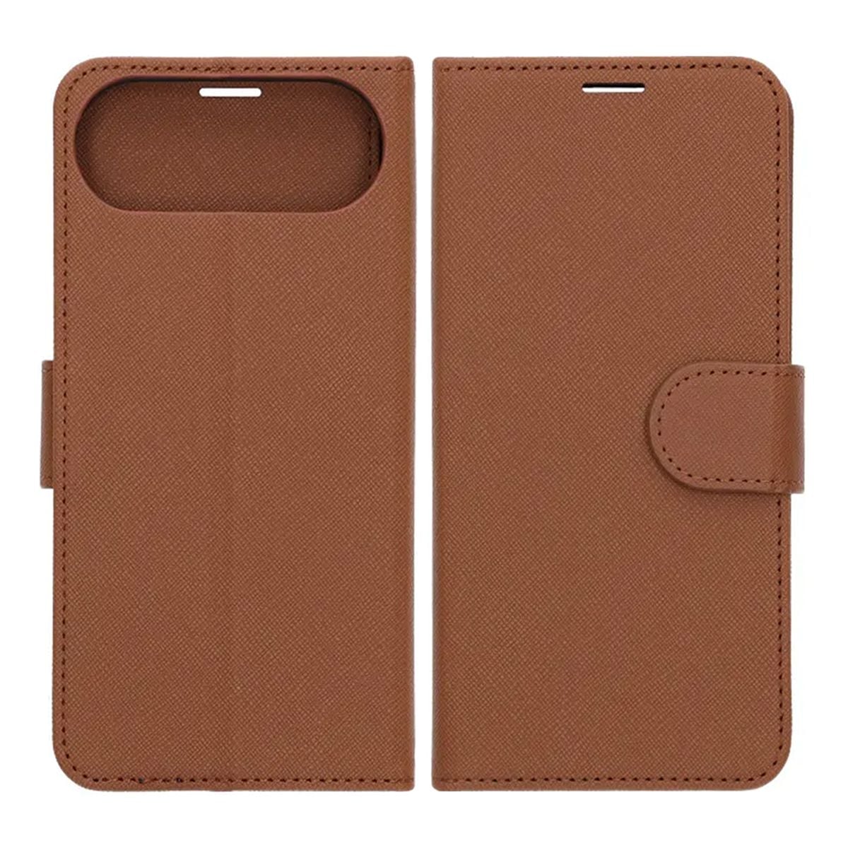 Plånboksfodral med stativ till iPhone Air - Brun image 1